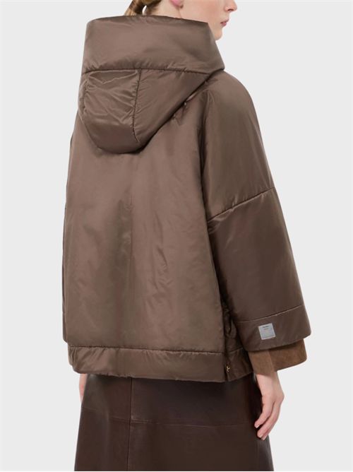 Short oversized padded jacket with side vents MAX MARA THE CUBE | 2629486074600096